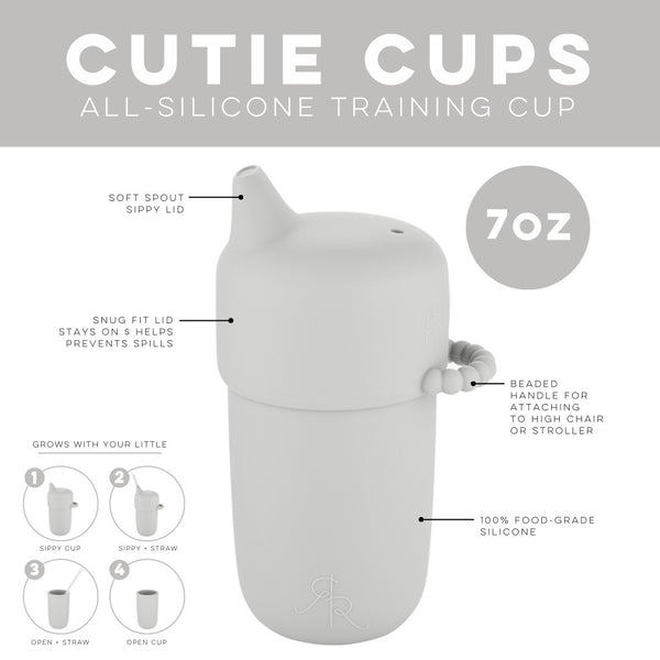 Cutie Cup | 4-in-1 Training Sippy Cup Oxford by Ryan and Rose