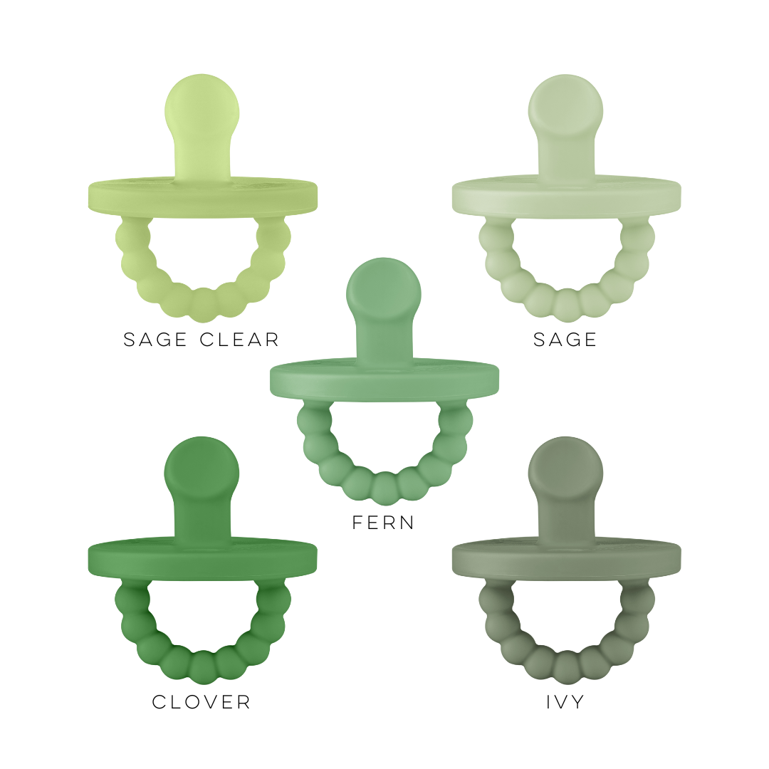 Cutie PAT Slant (0-6m) Pacifier + Teether Value 5 Packs