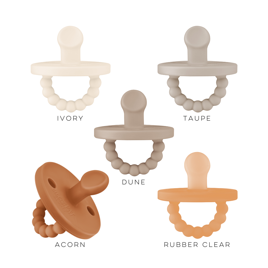 Cutie PAT Slant (0-6m) Pacifier + Teether Value Packs