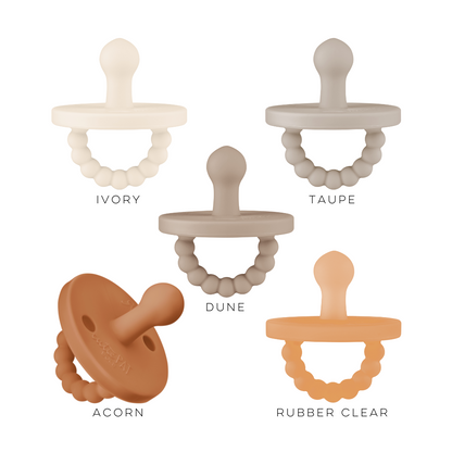 Cutie PAT Bulb (0-6m) Pacifier + Teether Value Packs