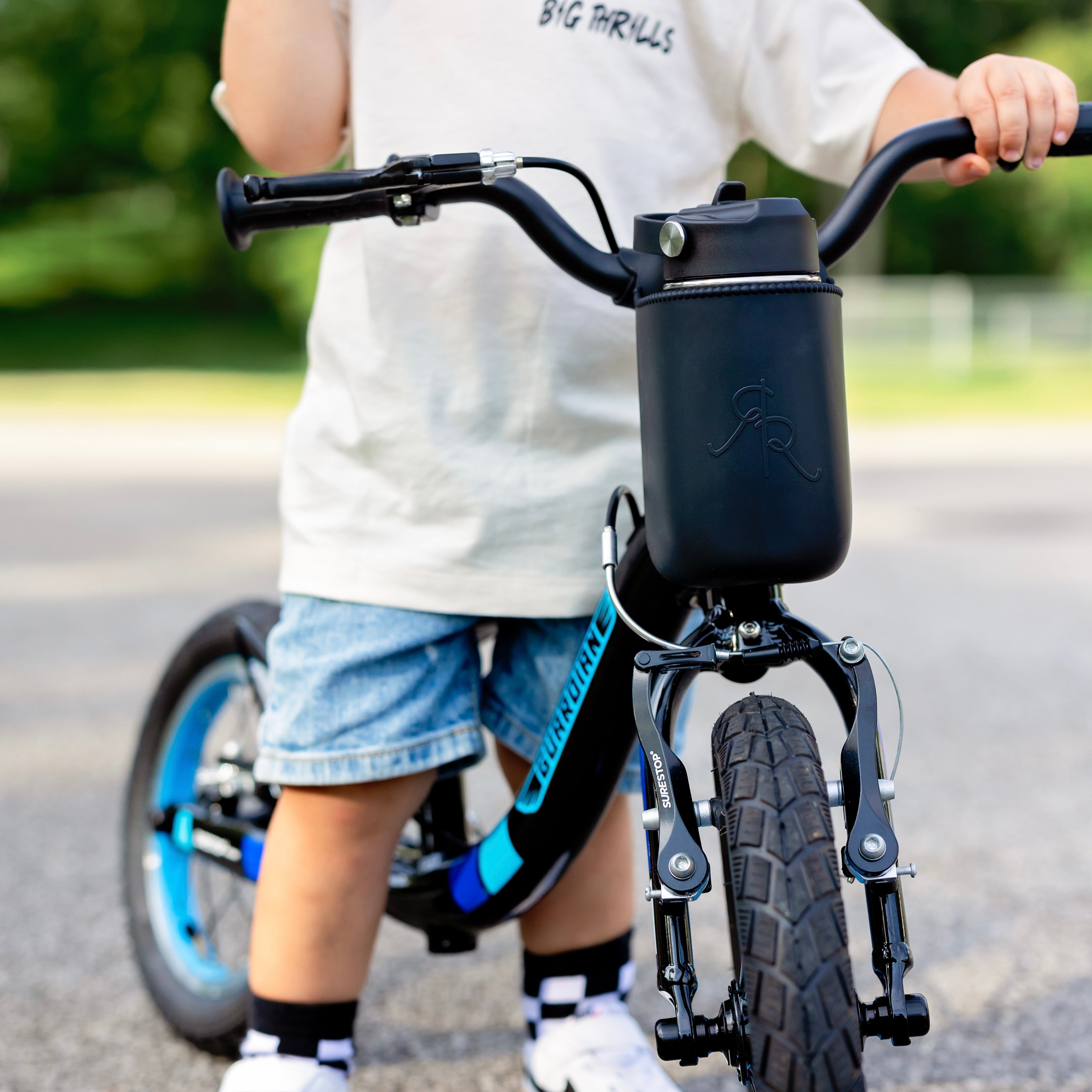 Boy on bike