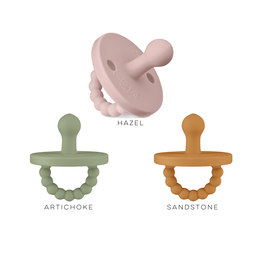 Cutie PAT Bulb (0-6m) Pacifier + Teether Value Packs