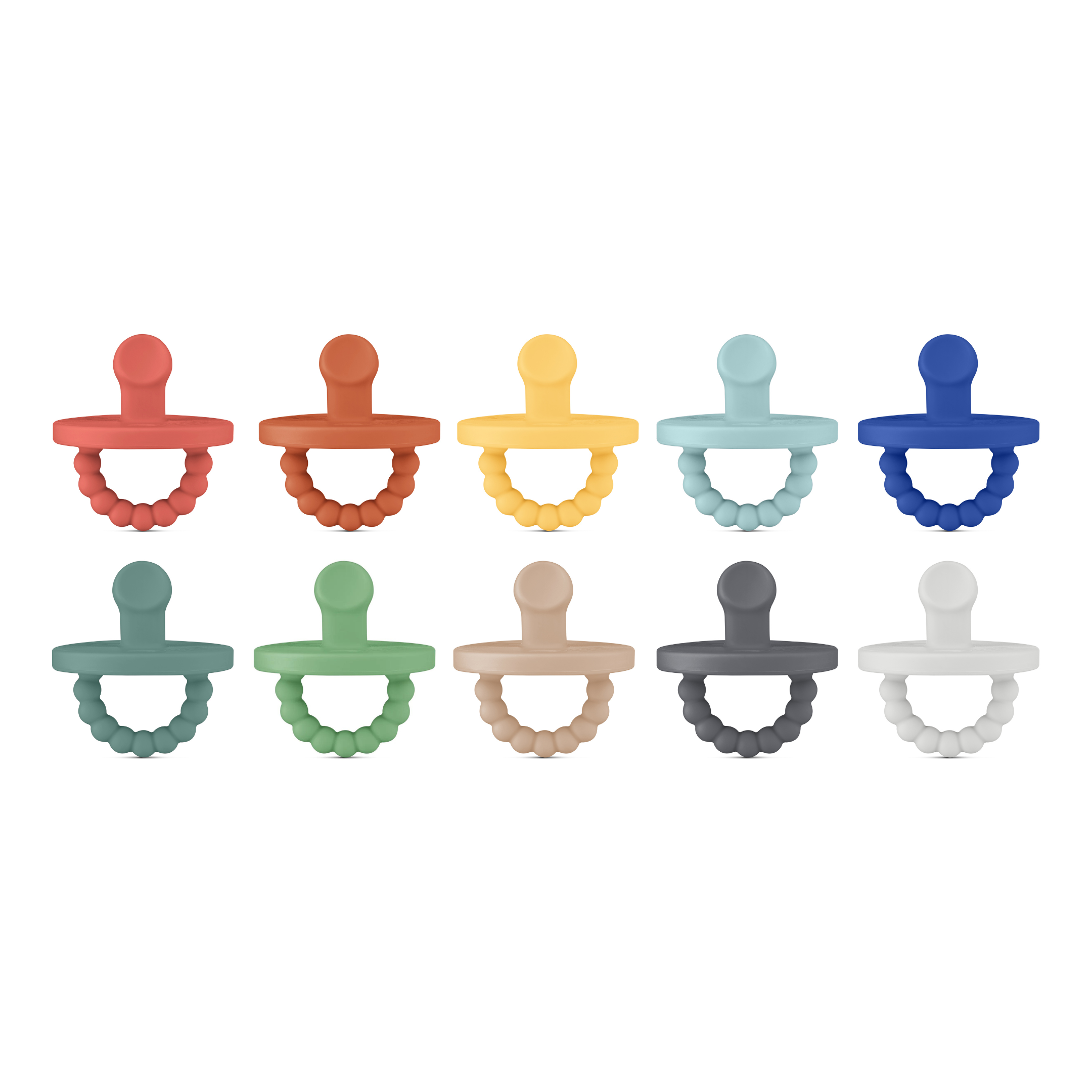 Cutie PAT Slant (0-6m) Pacifier + Teether Value Packs