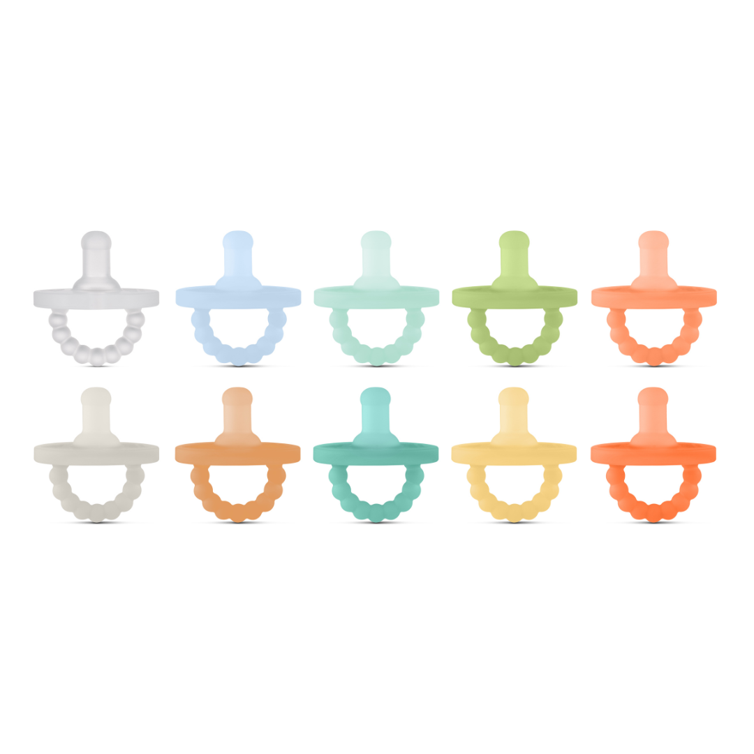 Cutie PAT Round (0-24m) Pacifier + Teether Value Packs