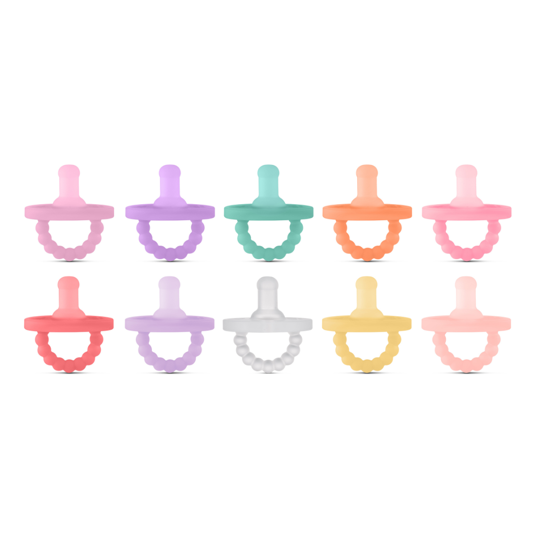 Cutie PAT Round (0-24m) Pacifier + Teether Value Packs