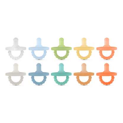 Cutie PAT Round (0-6m) Pacifier + Teether Value Packs