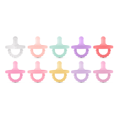 Cutie PAT Round (0-6m) Pacifier + Teether Value Packs