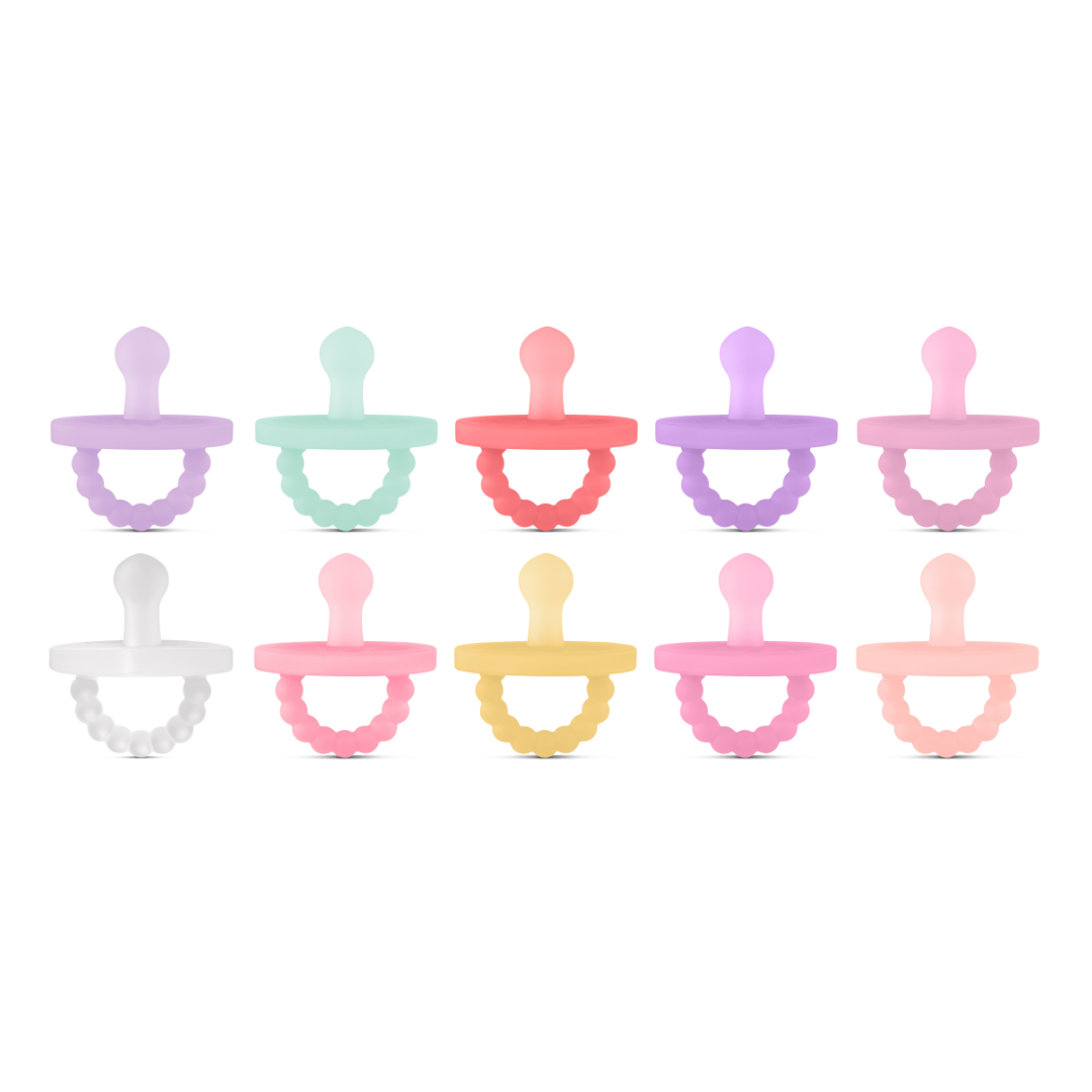 Cutie PAT Bulb (0-6m) Pacifier + Teether Value Packs