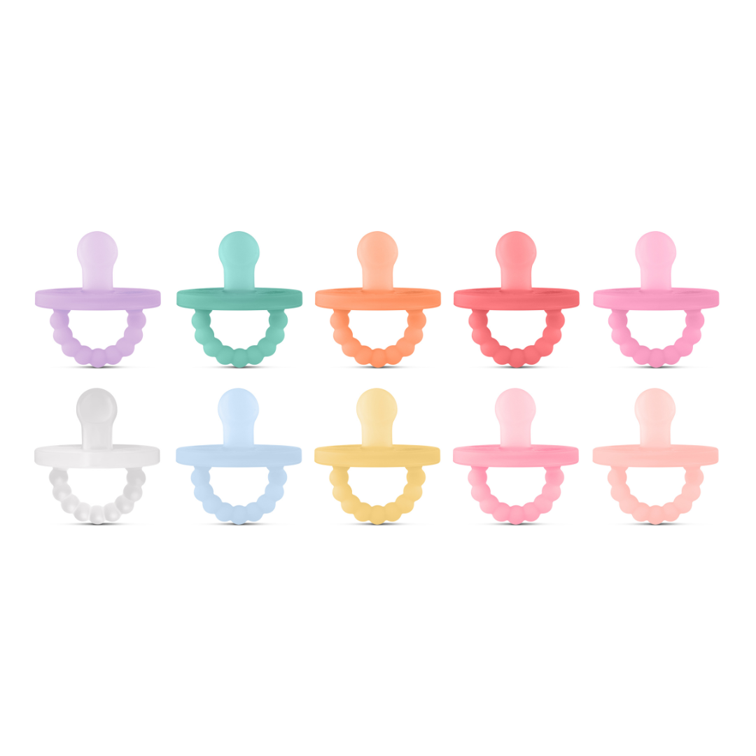 Cutie PAT Slant (0-6m) Pacifier + Teether Value Packs