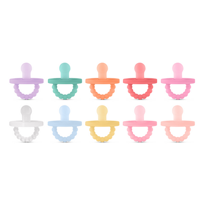 Cutie PAT Slant (0-6m) Pacifier + Teether Value Packs