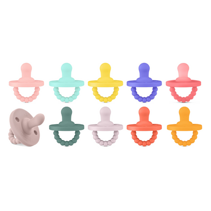 Cutie PAT Flat (0m+) Pacifier + Teether Value Packs