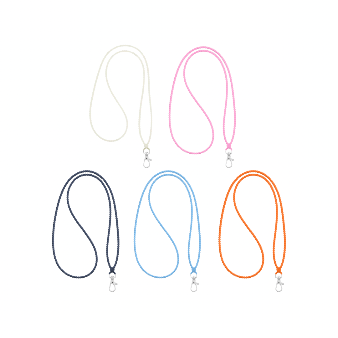 Cutie Lanyard Adult Silicone 5 Pack