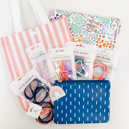 Snap tote grab bag