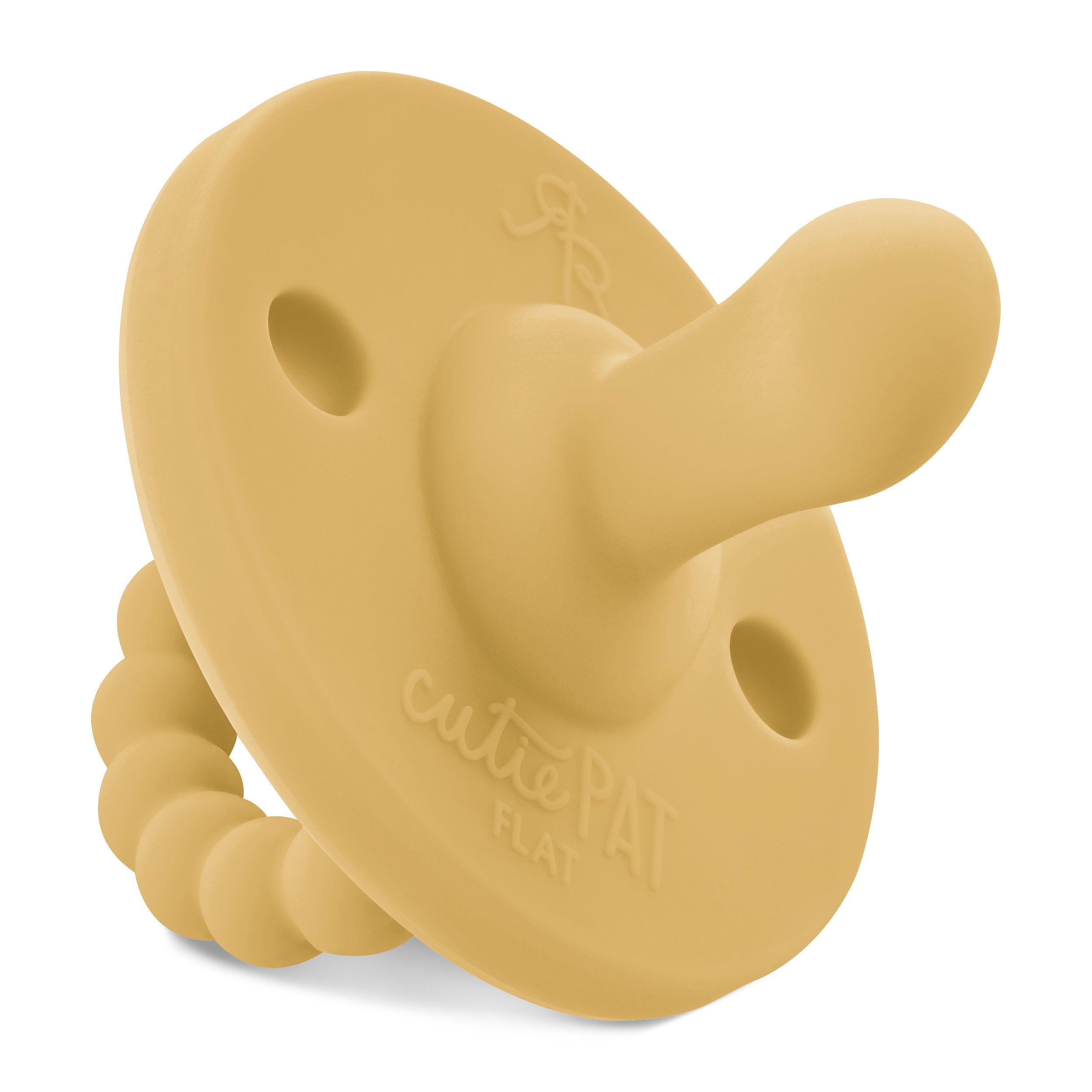 Cutie PAT Flat (0m+) Pacifier + Teether