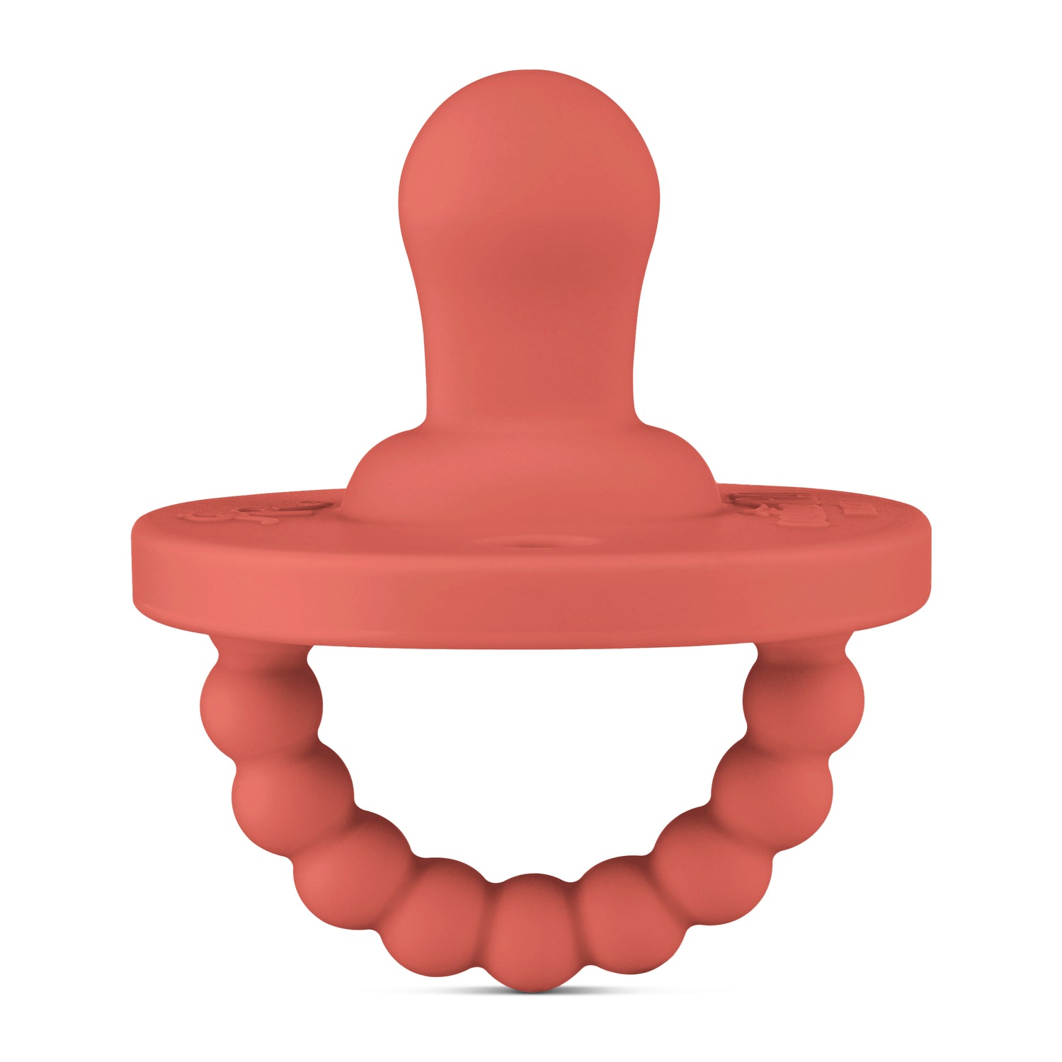 Cutie PAT Flat (0m+) Pacifier + Teether