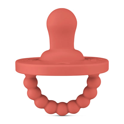 Cutie PAT Flat (0m+) Pacifier + Teether