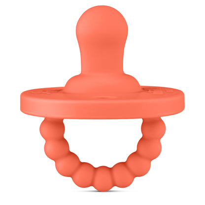 Cutie PAT Flat (0m+) Pacifier + Teether