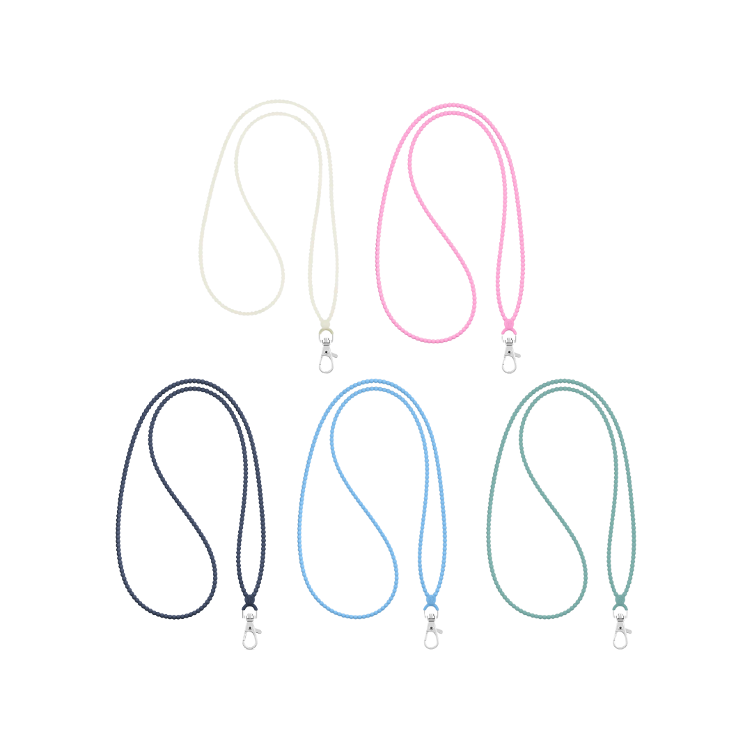 Cutie Lanyard Adult Silicone 5 Pack